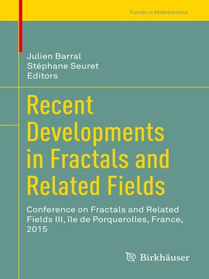 cover image of Recent Developments in Fractals and Related Fields